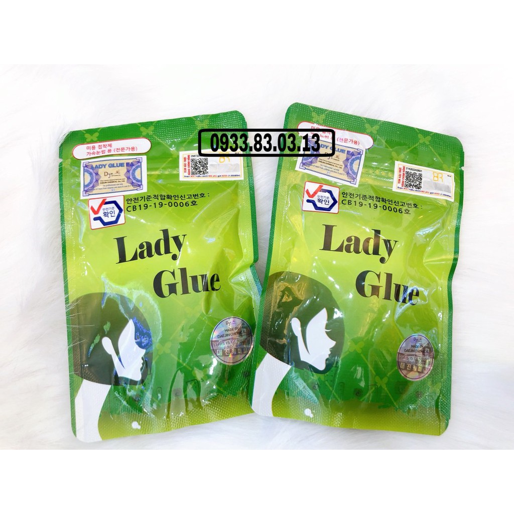 Keo nối mi Lady xanh