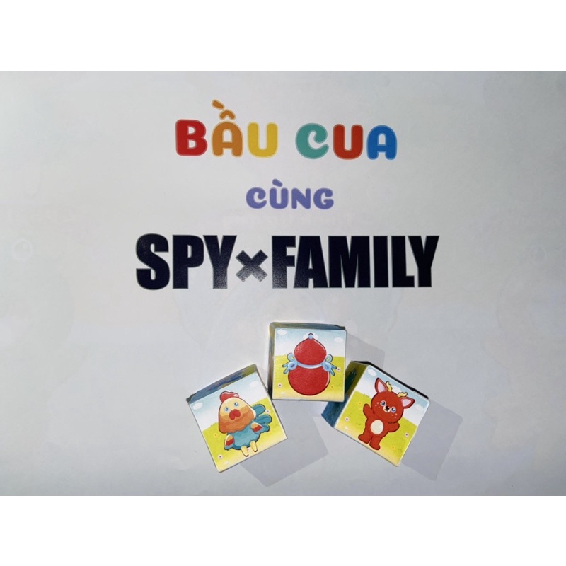 Bầu cua tôm cá phiên bản Spy x Family