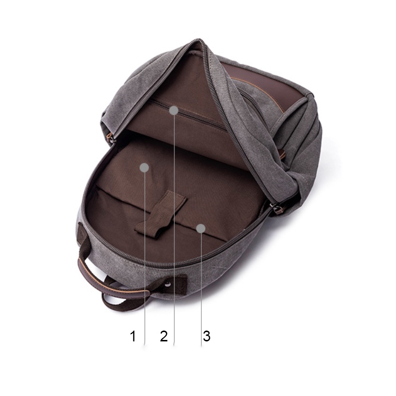 Balo nam nữ vải canvas cao cấp phong cách mới