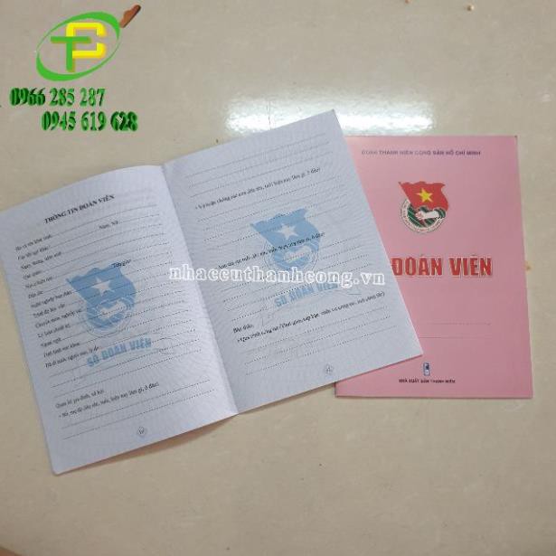 Sổ đoàn viên màu hồng | Thiết bị Đoàn Đội