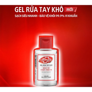 [Chính hãng] Gel rửa tay khô Lifebuoy Bảo Vệ Vượt Trội - Chai 100ml