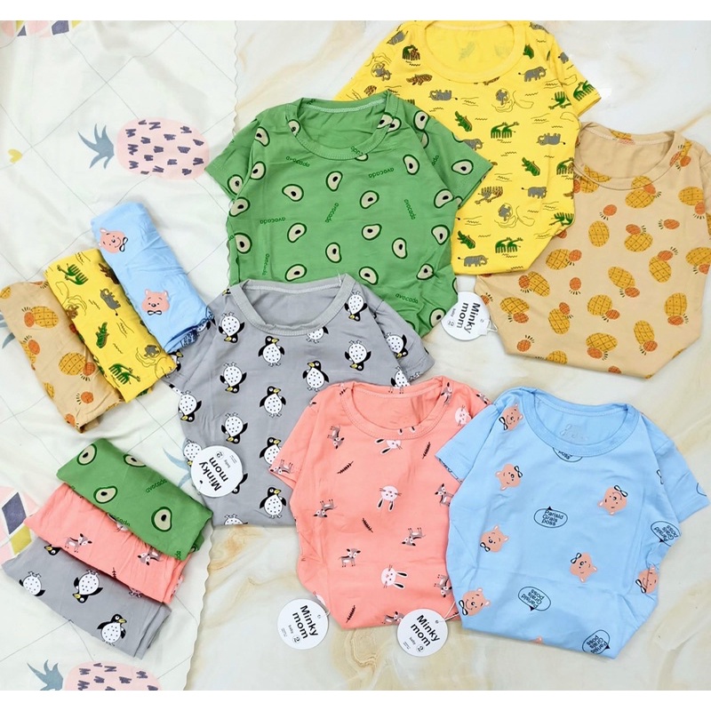Bộ thun lạnh cho bé trai , bé gái B8