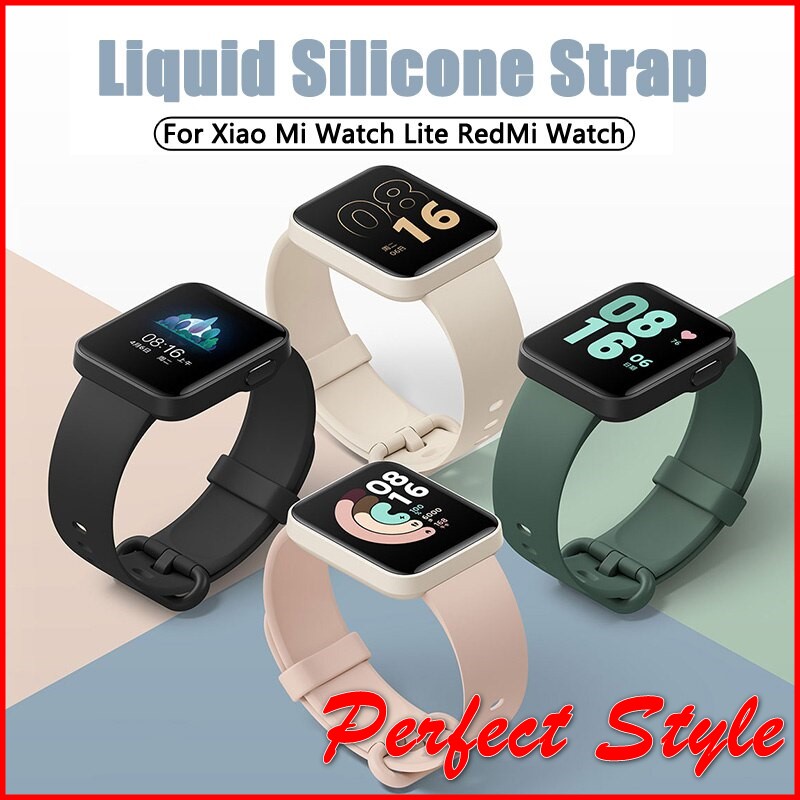Dây đeo silicon thay thế cho Xiaomi Mi Watch Lite Redmi Watch 2 Redmi Watch 2 Lite