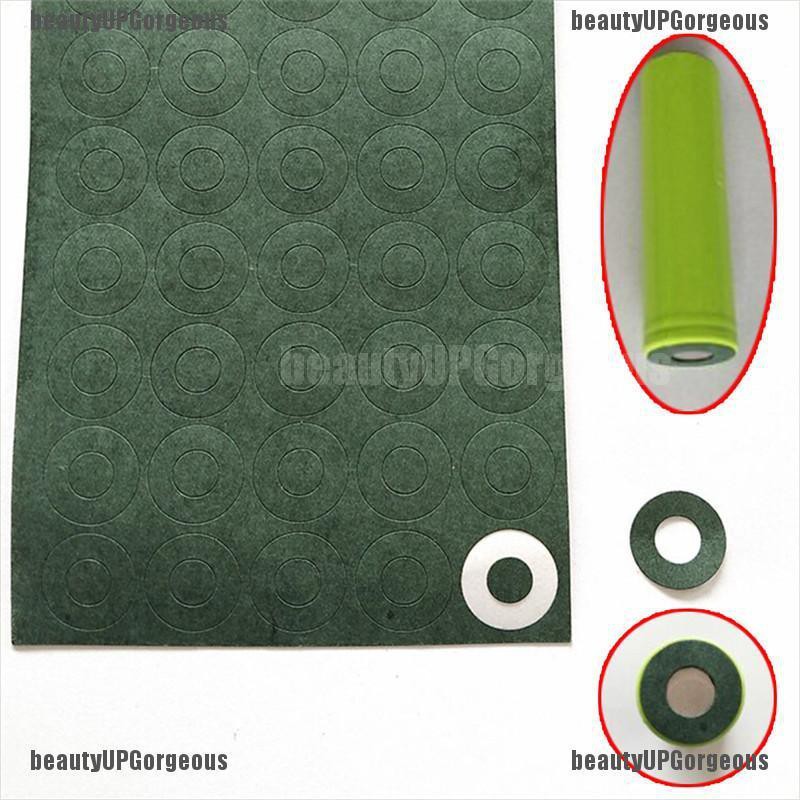 Set 100 miếng dán cách nhiệt cho pin 1S 18650