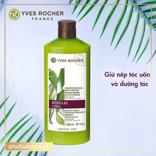 Dầu Gội Đầu Cho Tóc Uốn Yves Rocher Bouncy Curls Treatment Shampoo 300ml