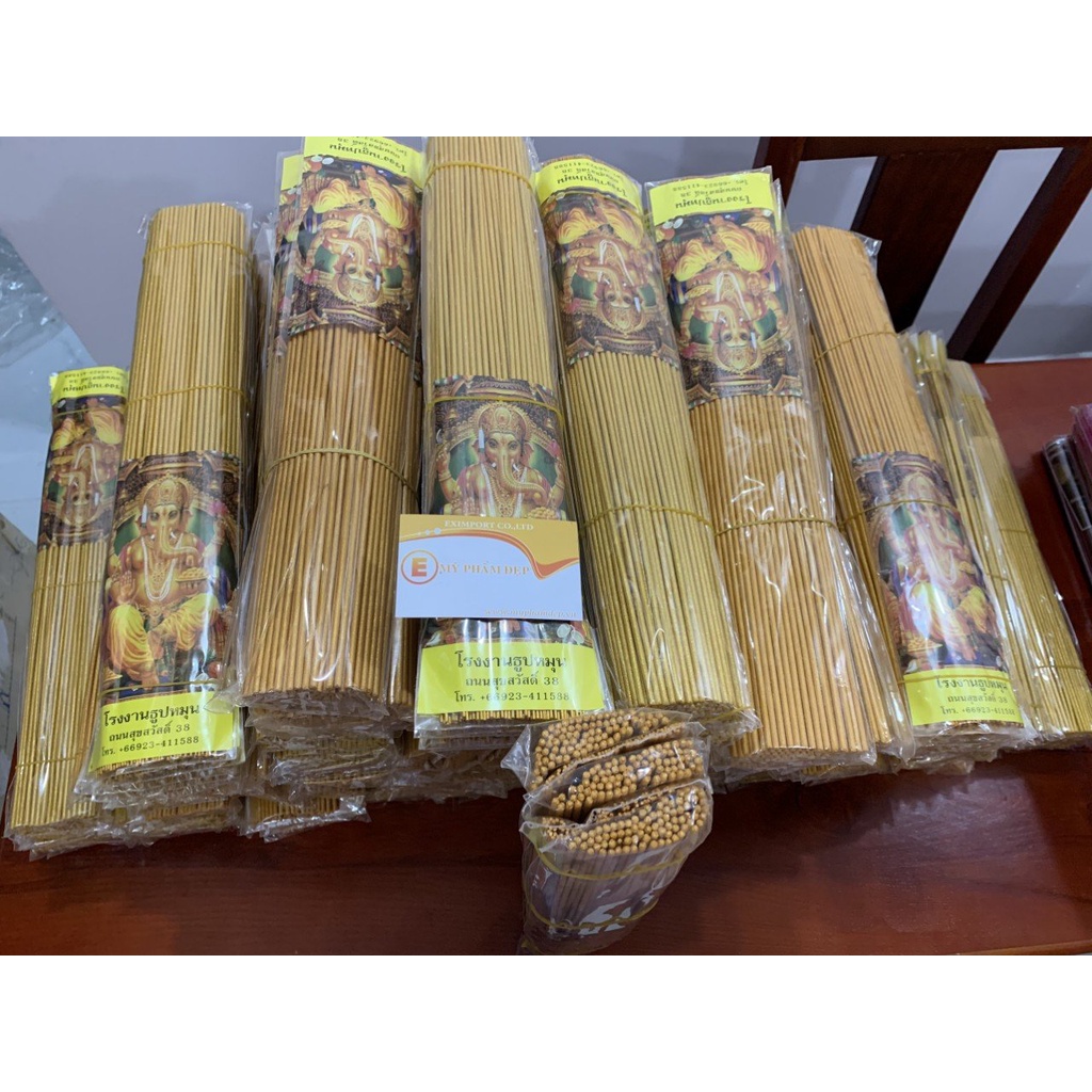 Nhang Thần Tài Thái Lan Cuộn Tàn 1 Bó 79 Cây