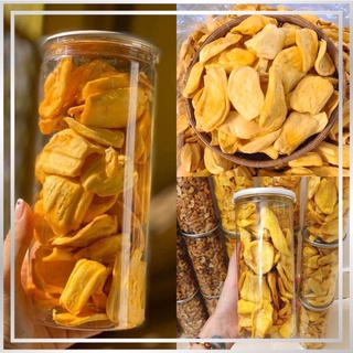 Mít Sấy Khô Lon 200gr , TONGKHOCHITUE , Trái Cây Sấy Khô Ăn Vặt Mua 2 Lon Rẻ Hơn