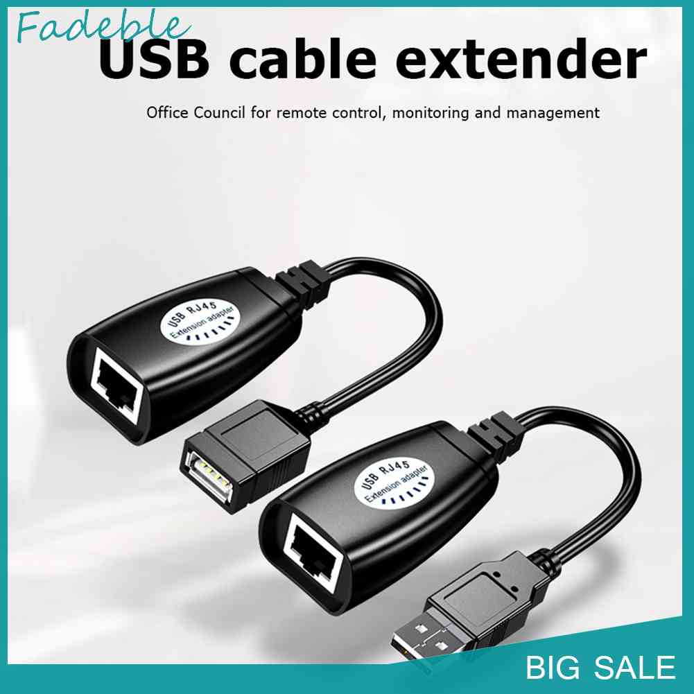 Cáp Khuếch Đại Tín Hiệu Mở Rộng HW-RJ11 USB Sang RJ45 Network LAN