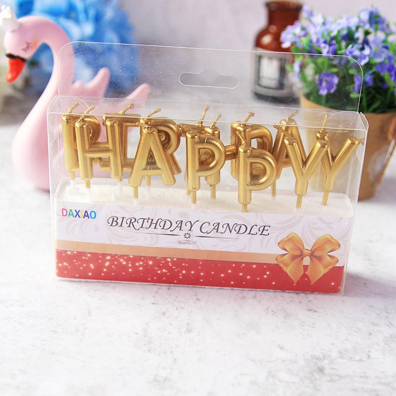 Nến HPBD vàng