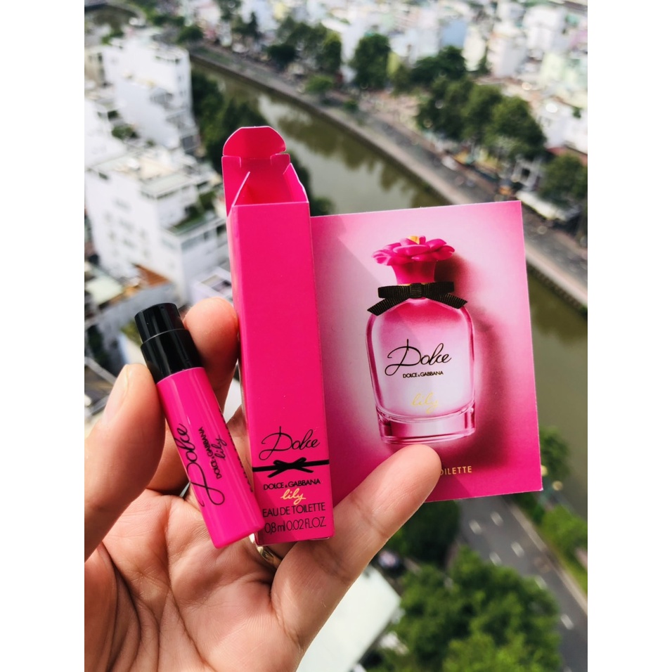 Sample mẫu thử Vial nước hoa D&G Dolce & Gabanna chính hãng các mùi 0.8ml