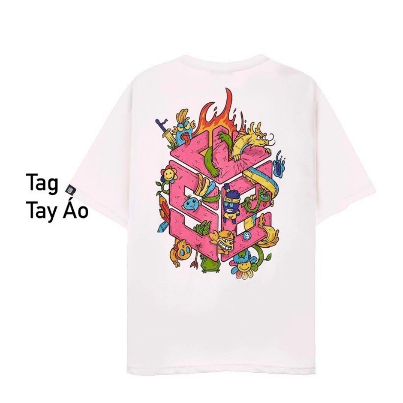 Áo Thun Nam Nữ [ZCrush] Áo Phông Tay Lỡ Tee Basic Thun Form Rộng Unisex  Streetwear Oversize Cổ Tròn
