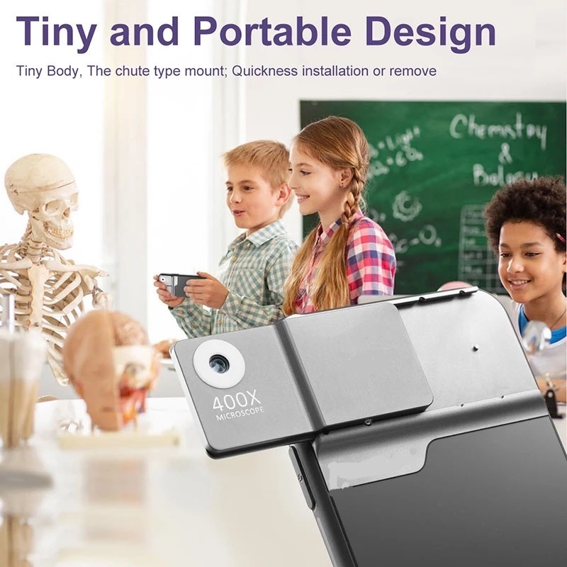 Kính Hiển Vi 400X Nhỏ Gọn Và Tiện Lợi Dành Cho iPhone 11 12 13 Pro Max