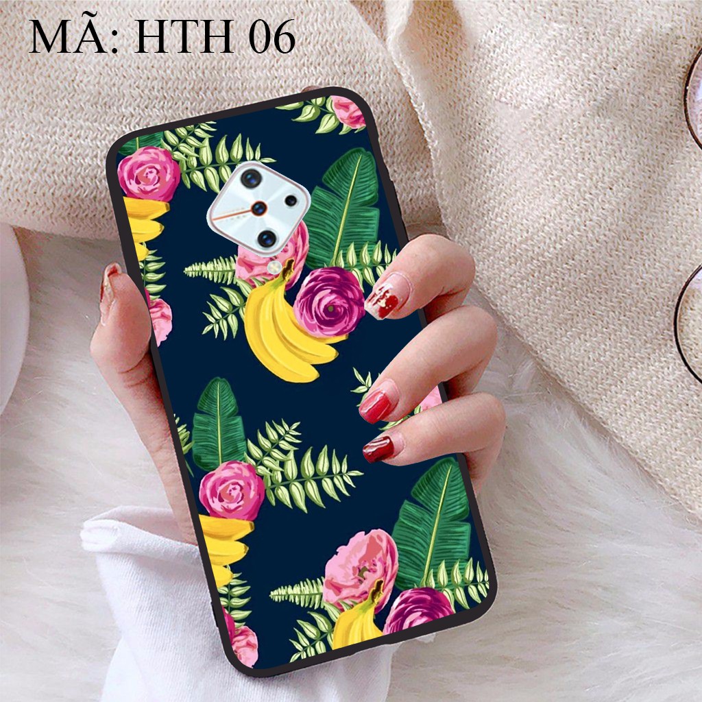Ốp lưng Vivo S1 Pro viền dẻo TPU BST Hoạ Tiết Hoa