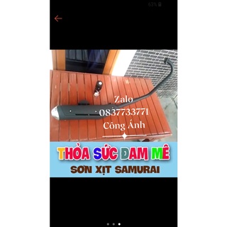 Sơn chịu nhiệt Samurai H2 ( Đen nhám )