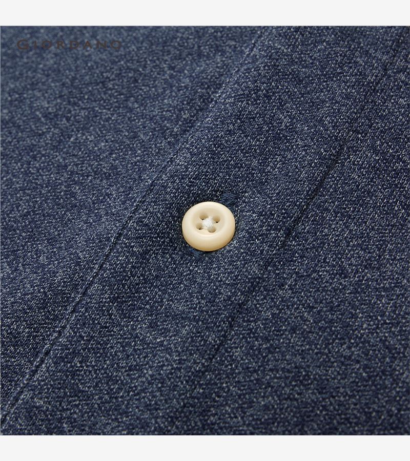 Áo thun GIORDANO cổ polo tay ngắn thêu họa tiết 13010218 | BigBuy360 - bigbuy360.vn