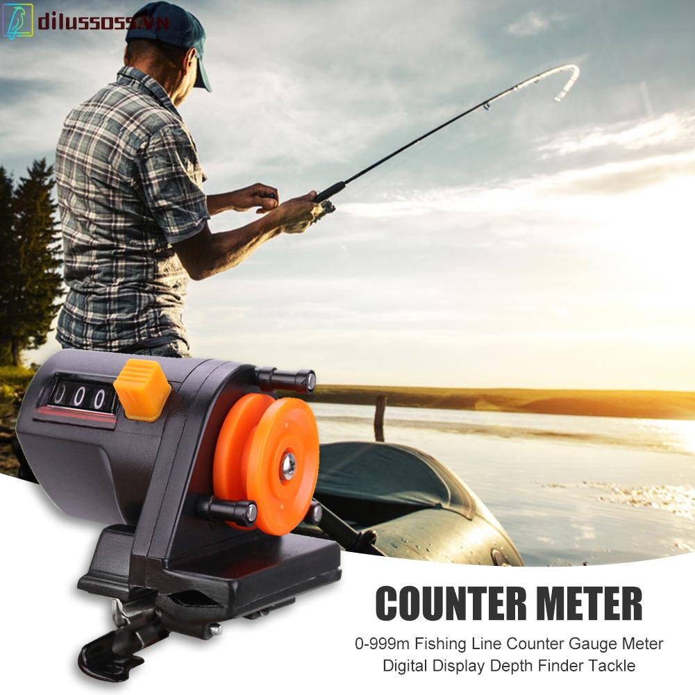Máy đo độ sâu dây câu cá 0-999m tiện dụng