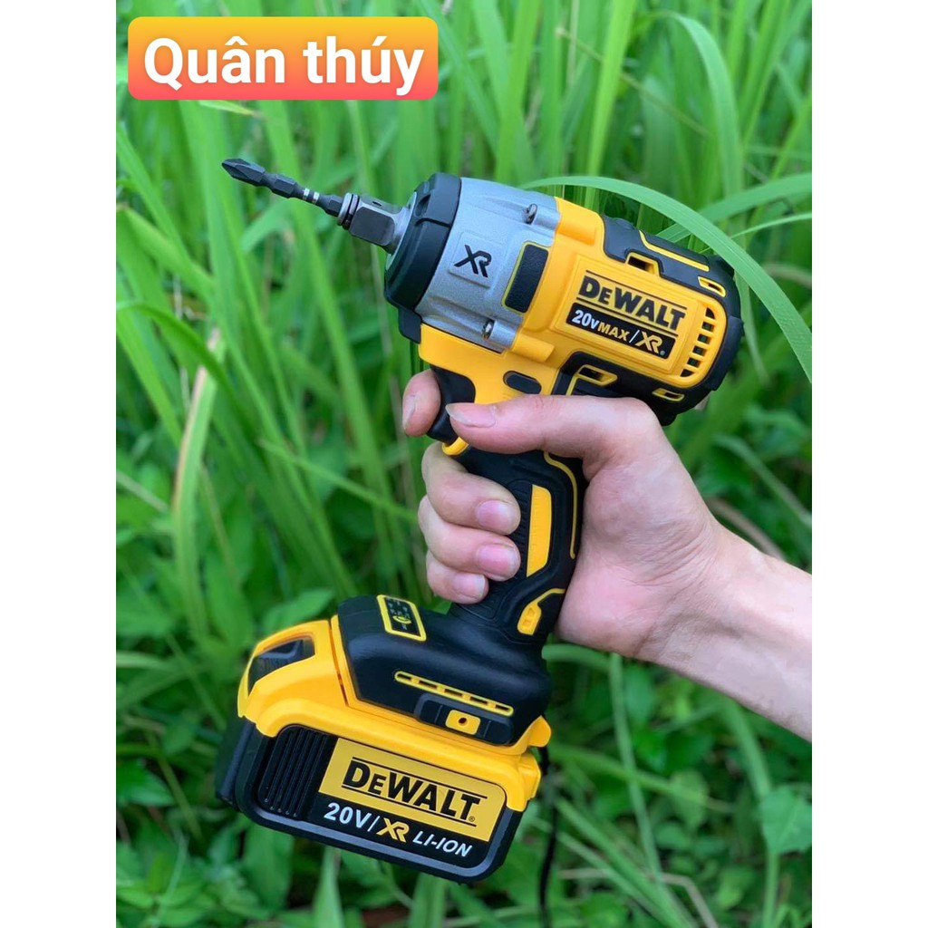 [GÍA HỦY DIỆT] KHOAN PIN, MÁY SIẾT BULONG, MÁY BẮN BULONG - CHUYÊN VÍT KHÔNG CHỔI THAN DEWALT (DCF887)