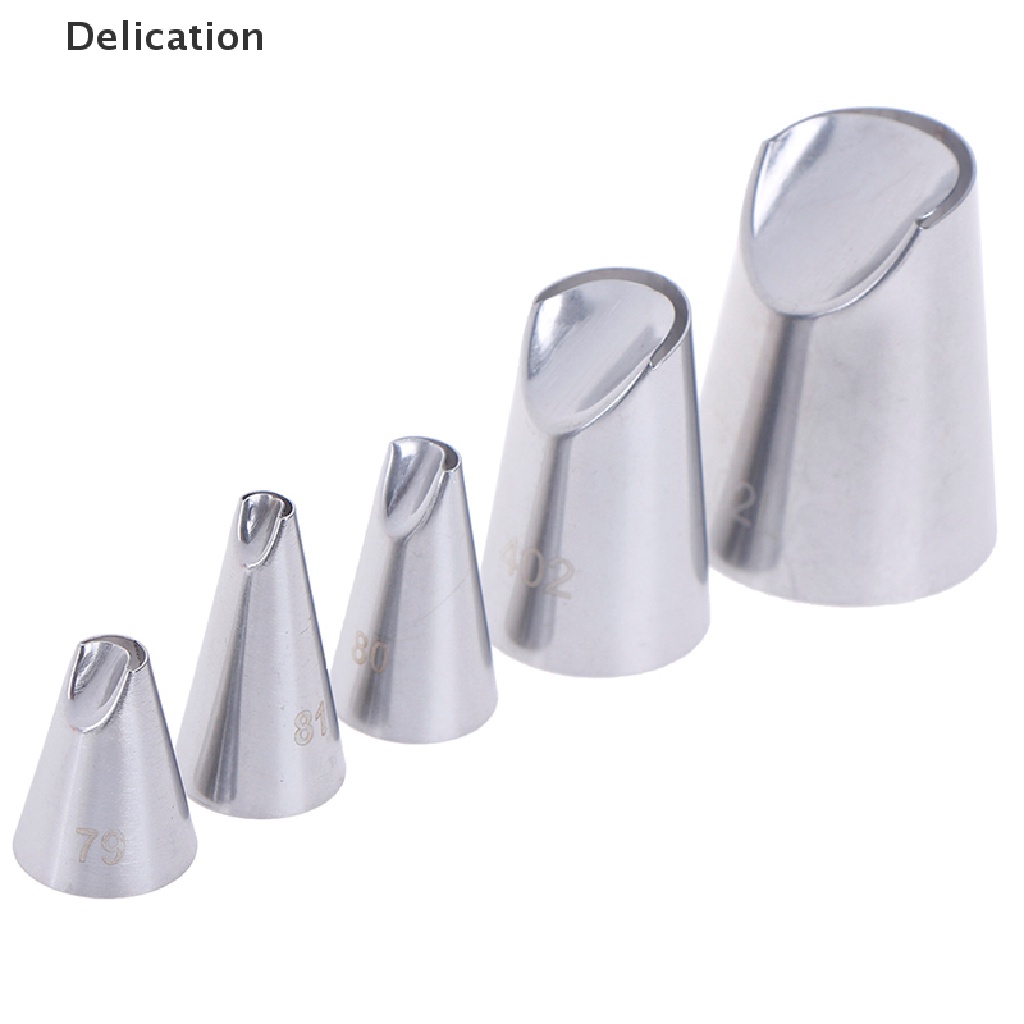 Bộ 5 dụng cụ trang trí bánh kem bằng thép không gỉ chuyên dùng