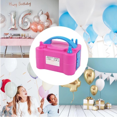 Bơm bong bóng bằng điện thuận tiện, dễ dàng trang trí