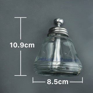 Lọ đựng cồn / acetone bình thủy tinh (180ml)