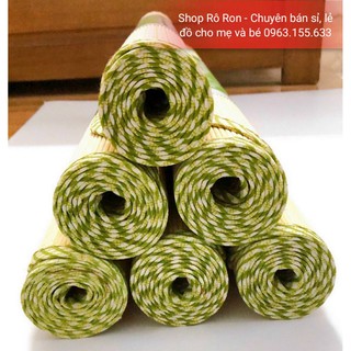 CHIẾU TRE BAMBOO TRẮNG NAN TĂM CHO BÉ