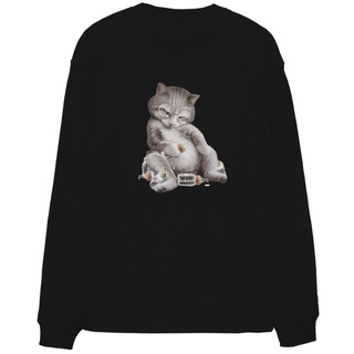 [Giảm giá] Áo Hoodie nỉ SWEATER DR CAT Thời trang Exotic