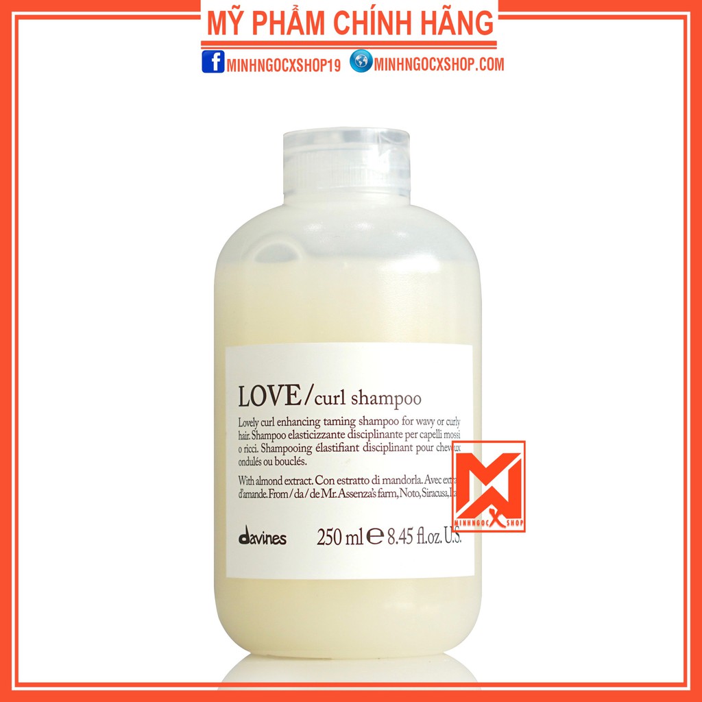 Dầu gội DAVINES LOVE CURL 250ml chính hãng