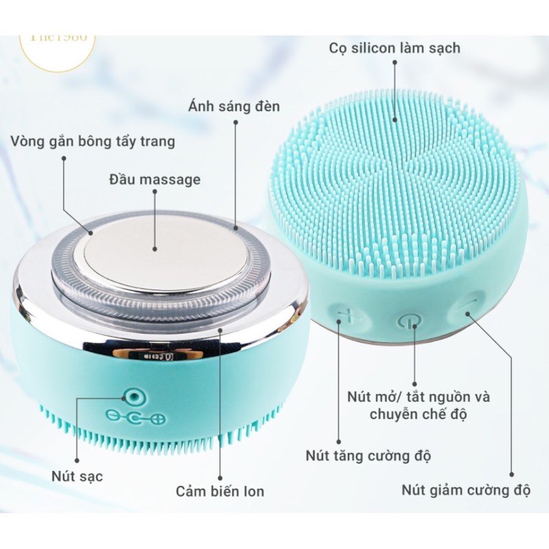 Máy rửa mặt masage đẩy tinh chất | BigBuy360 - bigbuy360.vn