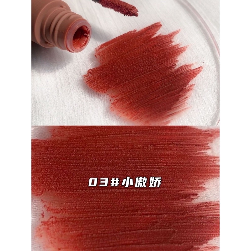 Son kem lỳ HERORANGE nội địa Trung 6 tone màu