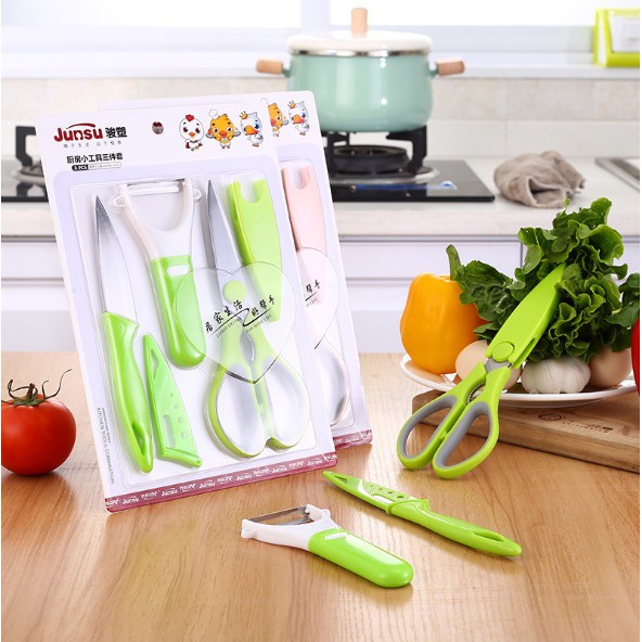 Bộ Dao Làm Bếp 3 Món ️ Siêu Bền ️ Giá rẻ #2