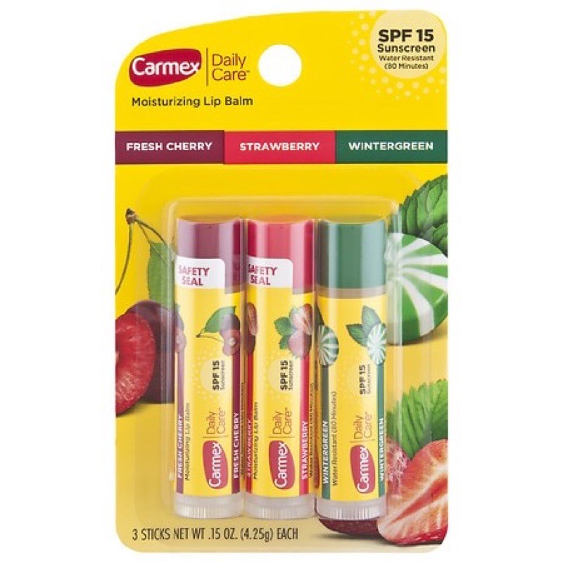 Son Carmex dạng hũ 7.5g, Tube 10g và Thỏi 4.25g bản limited giáng sinh | BigBuy360 - bigbuy360.vn