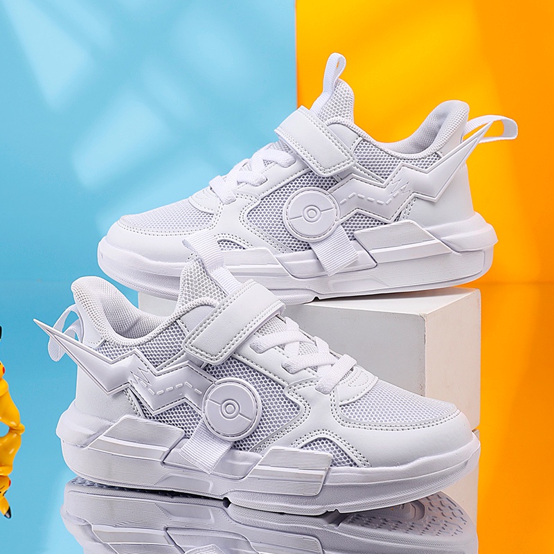 Giày Thể Thao Lưới Thoáng Khí Trọng Lượng Nhẹ Thời Trang Mùa Xuân Mới Cho Bé Trai Và Bé Gái