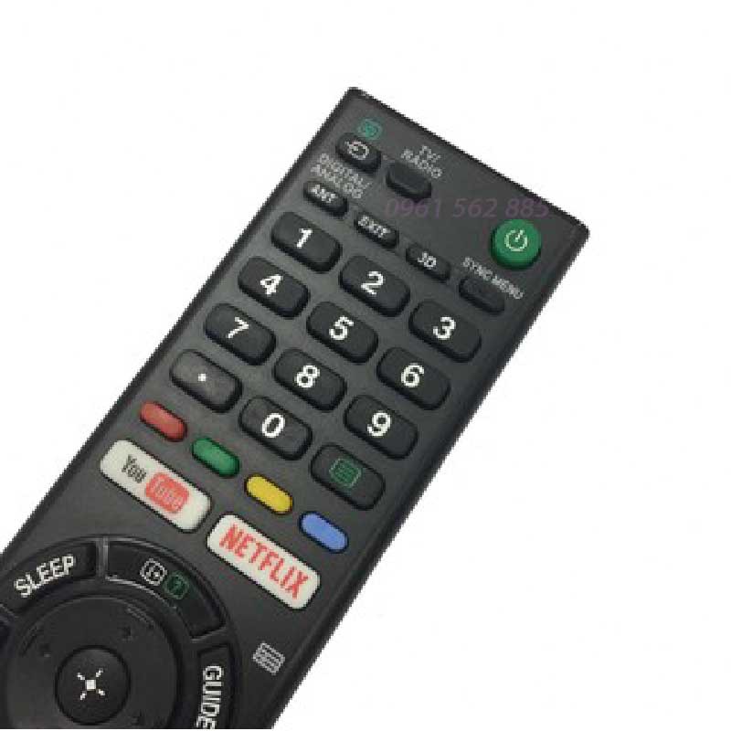 Điều Khiển Remote Tivi SONY Smart RM-L1370 NETFLIX-YOUTUBE Bảo Hành 1 Tháng Đổi Mới