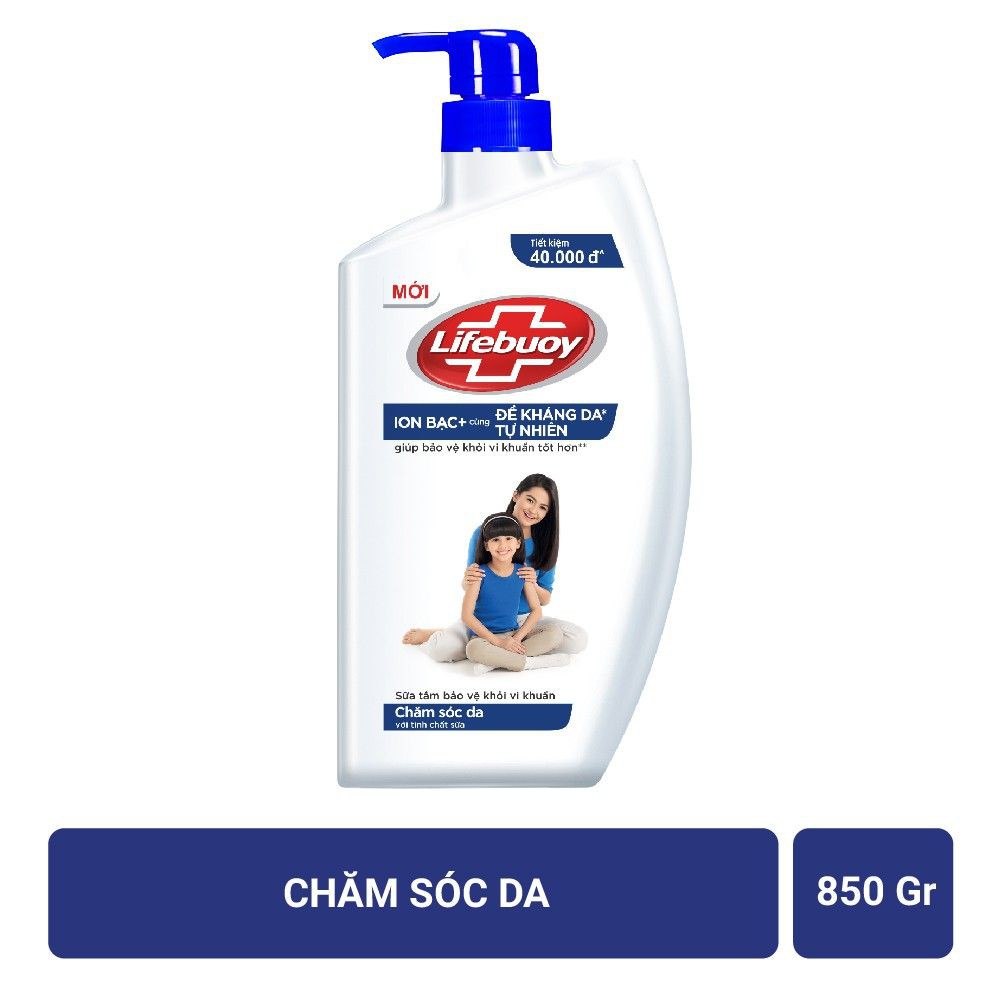 Sữa tắm Lifebuoy Bảo vệ khỏi vi khuẩn 850gr (Chai) | BigBuy360 - bigbuy360.vn