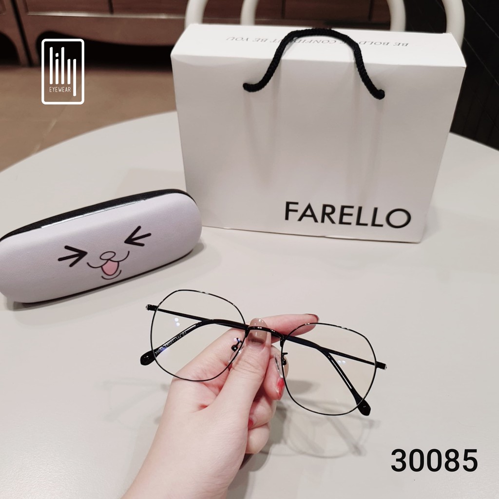 Gọng kính cận kim loại viền mảnh thời trang nữ lilyeyewear 30085 | BigBuy360 - bigbuy360.vn