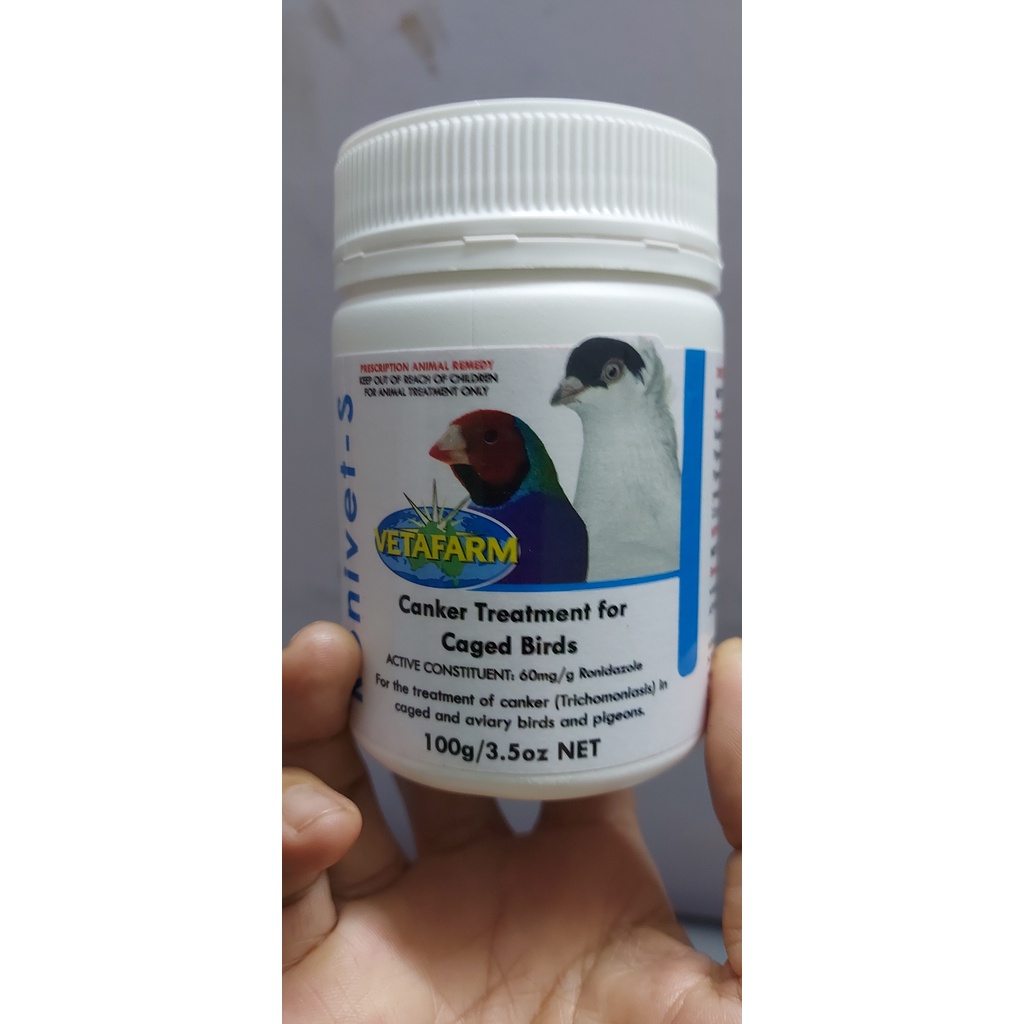 Ronivet-s 6% Hỗ trợ đường ruột khoẻ cho chim bảy màu, và các dòng chim khác. 10gr:160k