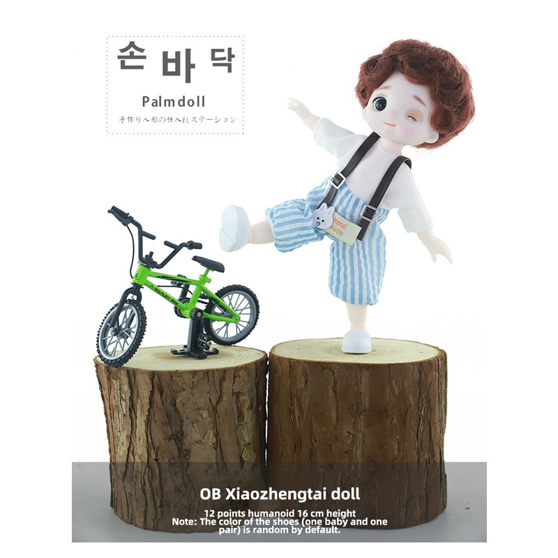 Búp Bê BJD 3D Mắt 3D Và 13 Khớp Nối 16cm Tỉ Lệ 1 / 12