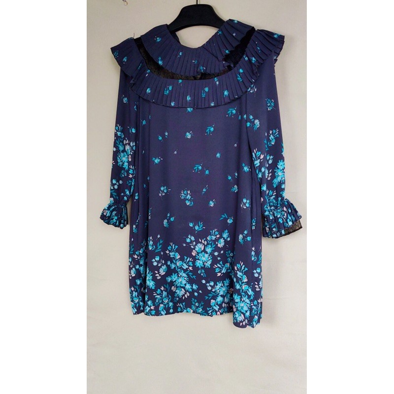 Đầm Elise dập li chân Hoa Sz s