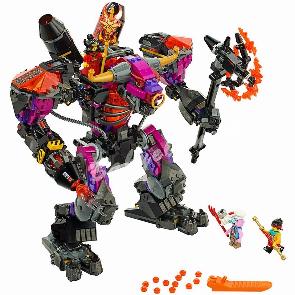 Mô Hình Lắp Ráp Nhân Vật MOC 80010 MonkeyKid Series Demon Bull King