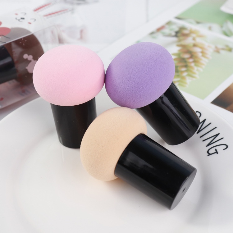 Hộp Mút tán kem nền, phấn trang điểm hình nấm có tay cầm tiện lợi BAG U TKNNAM138