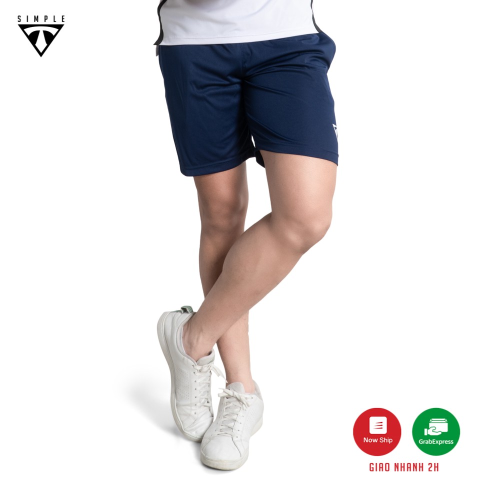 Quần Thể Thao Nam TSIMPLE tập gym vải thun lạnh thoáng mát, co giãn, chuẩn form màu Navi | BigBuy360 - bigbuy360.vn