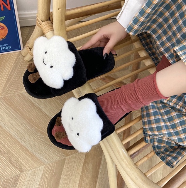 Dép bông đám mây ☁️