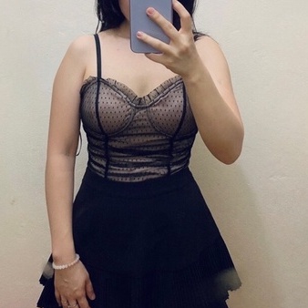 Bodysuit ren xuất khẩu Lily White co giãn | BigBuy360 - bigbuy360.vn