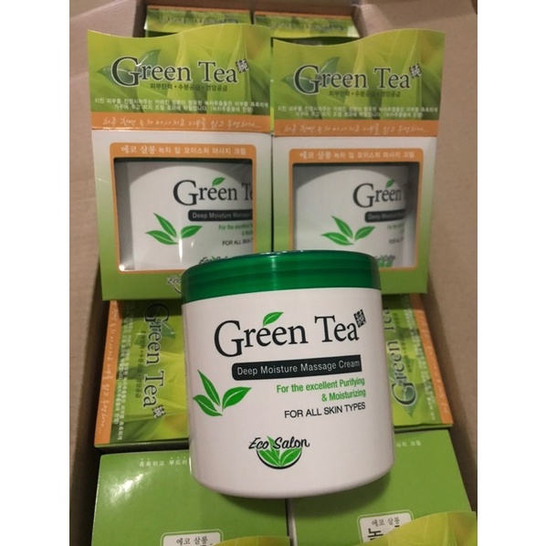 Kem Massa Trà Xanh Green Tea