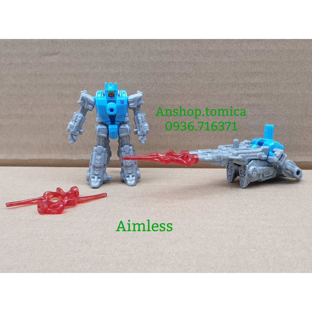 Robot biến hình transformers Hasbro dòng Sinege (cao 5.5cm) Aimless