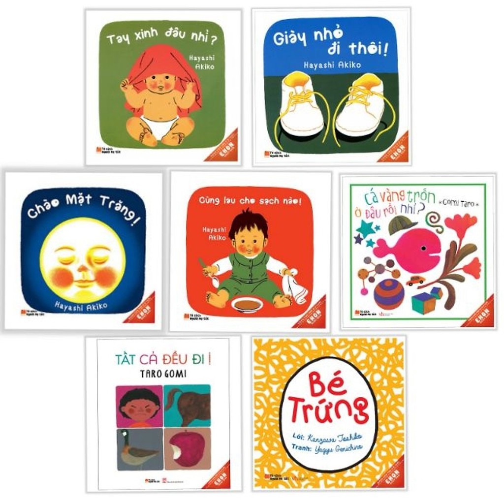 Sách - Combo 6 Cuốn Ehon Nhật Bản - Giờ Chơi Của Bé