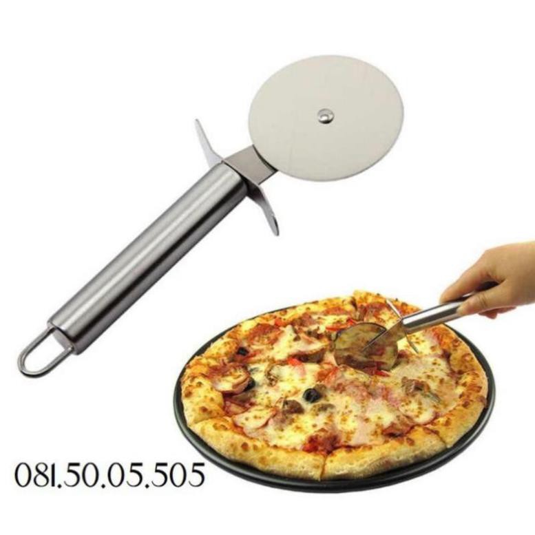 Dao cắt bánh pizza inox cao cấp