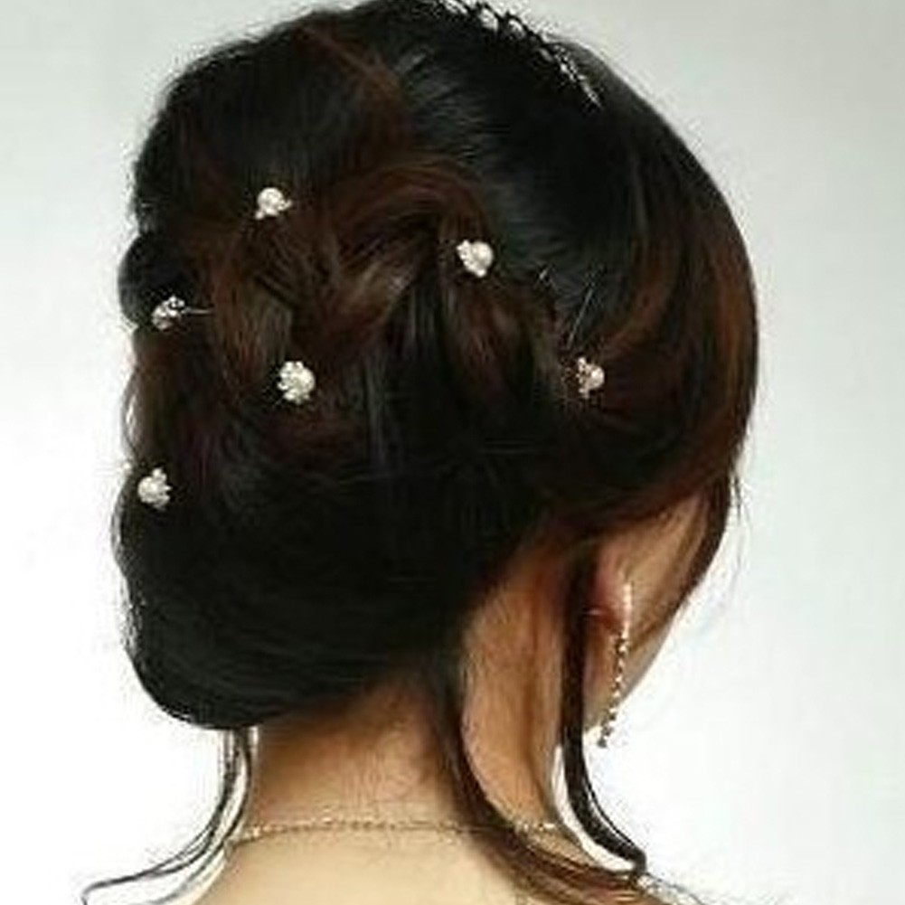 Bộ 20 cái trâm cài tóc cô dâu đính ngọc trai giả