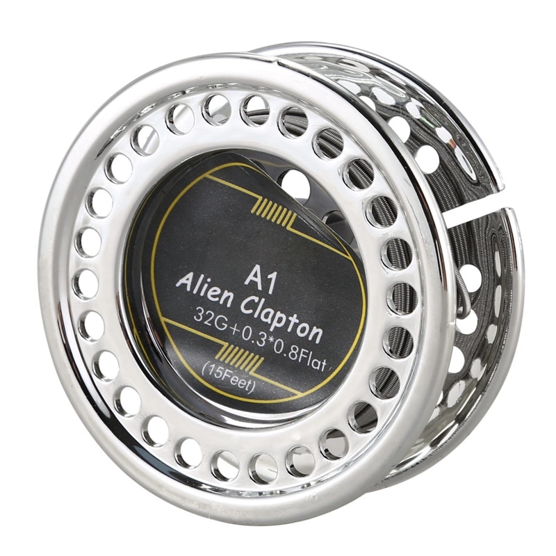 Cuộn dây làm nóng đa năng 5m Alien Clapton A1 32G + 0,3x0,8 mặt phẳng