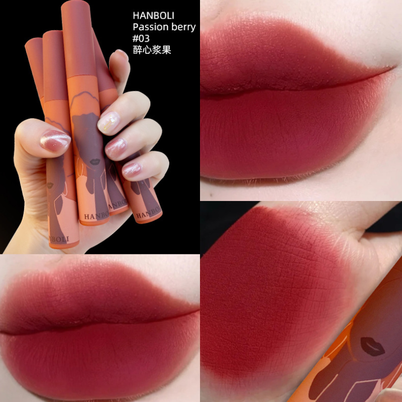 [Hàng mới về] Son Môi Chất Nhung Lì Lâu Trôi Không Phai Màu Thời Trang | BigBuy360 - bigbuy360.vn